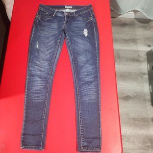 Revamped denim jeans women's size 3